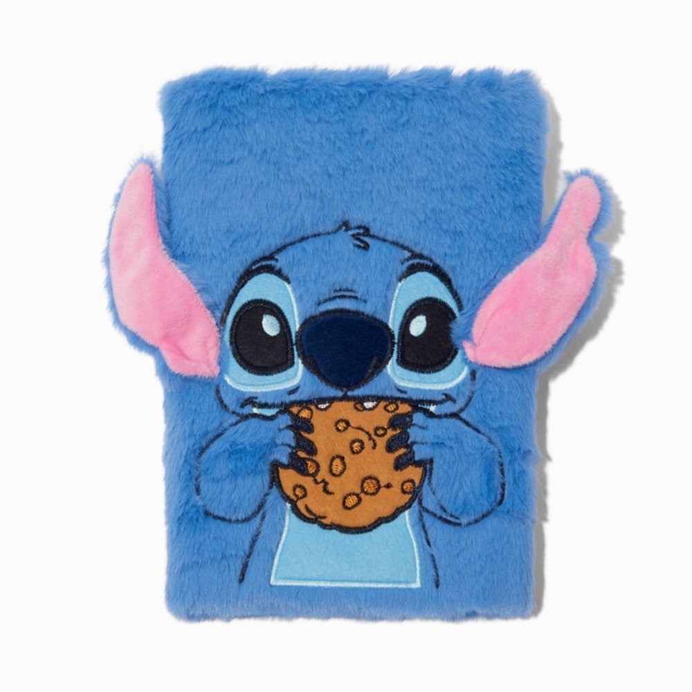Blue Stitch Furry Tablet Case